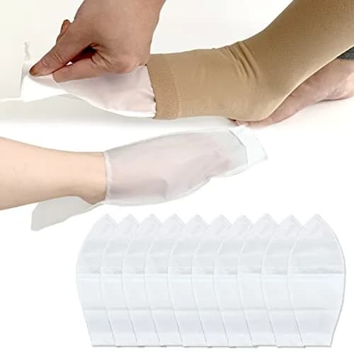 MUROCEA Open Toe Compression Sock Aid for Easy Slide | Slip Stocking Applicator for Elderly, Disabled, Pregnant, 5 Pairs thumbnail 1