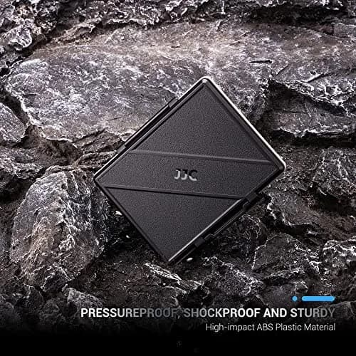 JJC 6-Slot M.2 SSD Storage Case for 6x 2280/2260/2242/2230 NVMe Drives | Water-Resistant & Shockproof thumbnail 5