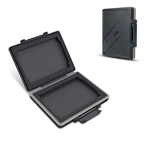 JJC 2-Slot 2.5 inch SSD Hard Drive Case | Water-Resistant & Shockproof Storage Box thumbnail 1