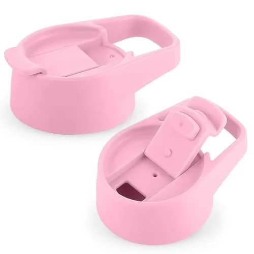 IRON °FLASK Flip Lid for Wide Mouth Water Bottles, 2 Pack Rose | Fits 12-64 Oz Bottles thumbnail 1