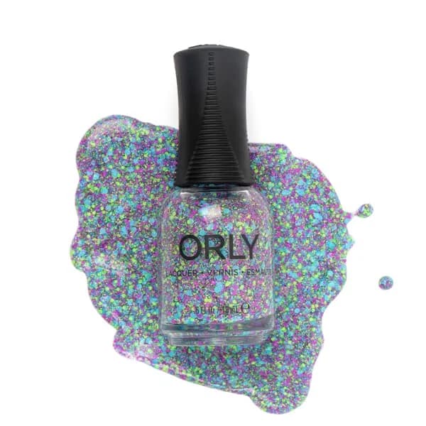 Orly Polish Thinner 59ml (2 Fl Oz) | Restores Thickened Polish — Dancing Queen Confetti