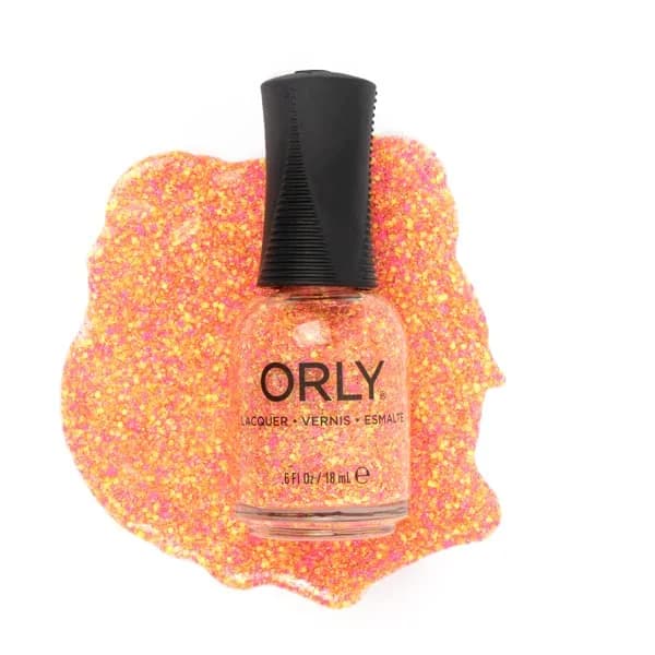 Orly Polish Thinner 59ml (2 Fl Oz) | Restores Thickened Polish — Party Animal Glitter Pop