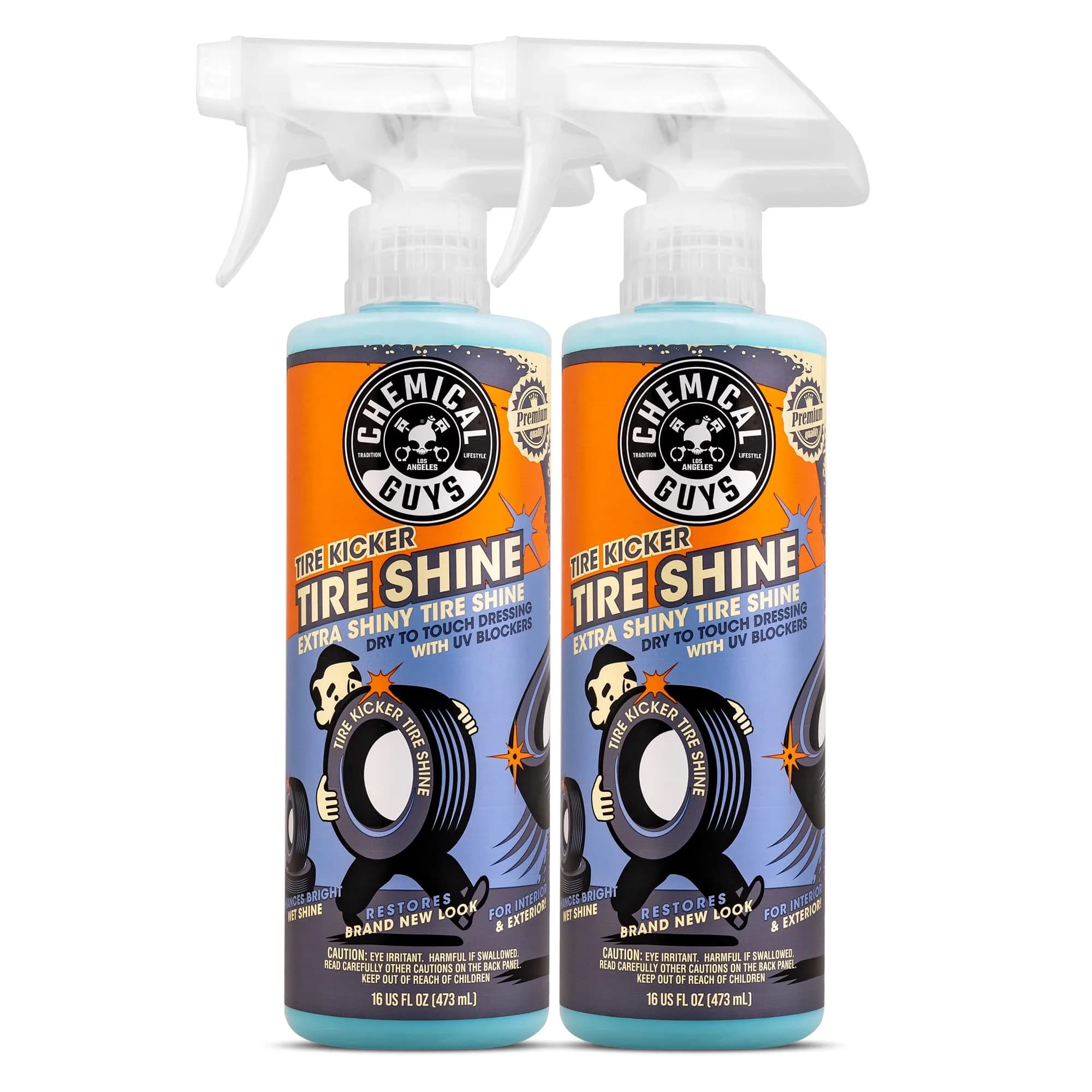 Chemical Guys Tire Kicker Extra Glossy Tire Shine 16 oz | Deep Wet Look, Fast Dry, Protects Rubber & Trim - main product image