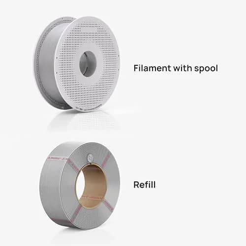 Bambu Lab ABS Filament Black 1kg (2.2 lb) | Engineering-Grade for High-Temp FDM Printing thumbnail 2