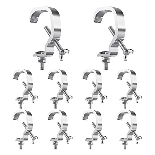 Olaalite Truss C Clamps 1.18-2 Inch | Heavy Duty Stage Lighting Clamps for DJ Lights thumbnail 1