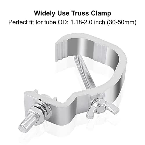 Olaalite Truss C Clamps 1.18-2 Inch | Heavy Duty Stage Lighting Clamps for DJ Lights thumbnail 4