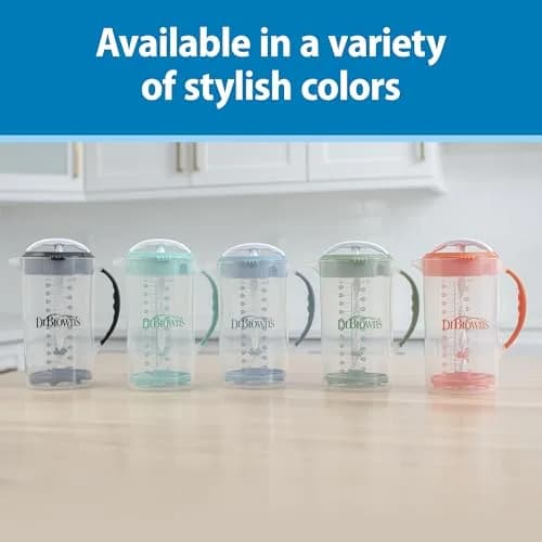 Dr. Brown's Formula Mixing Pitcher, Blue, 36 oz | Blends up to 4 bottles, reduces air intake, dishwasher safe thumbnail 7