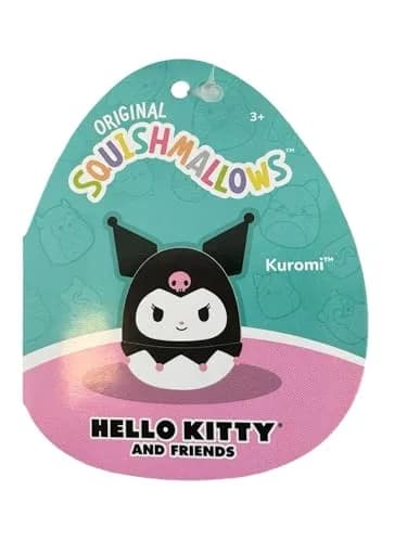 Squishmallows Official Kellytoy Sanrio Squad Plush Toy Kuromi 8 Inch | Super Soft Animal Collectible thumbnail 4