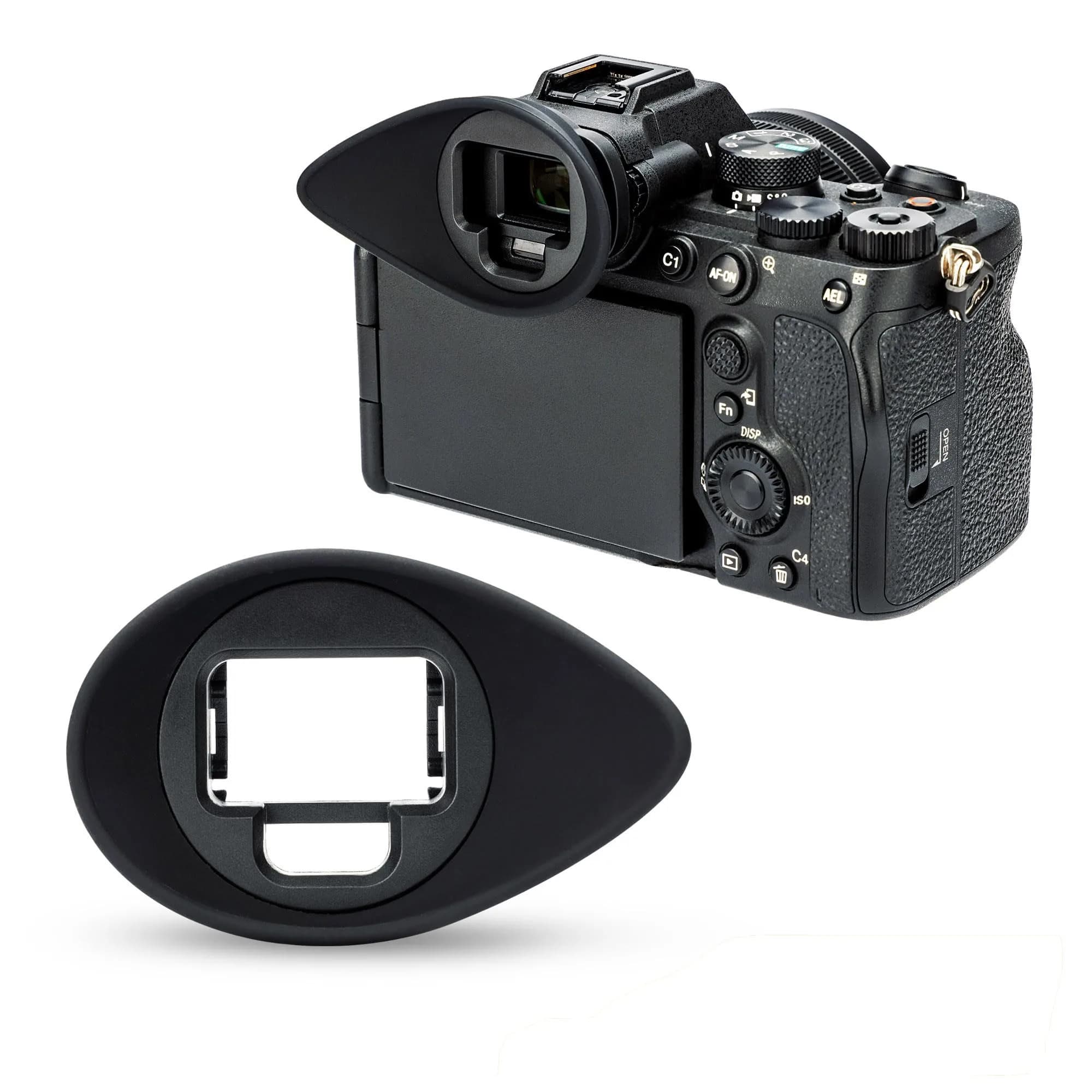 JJC Rubber Eyecup for Nikon Z8 Z9 ZF | Soft Silicone Viewfinder Accessory — Replace FDA-EP19 Eyecup