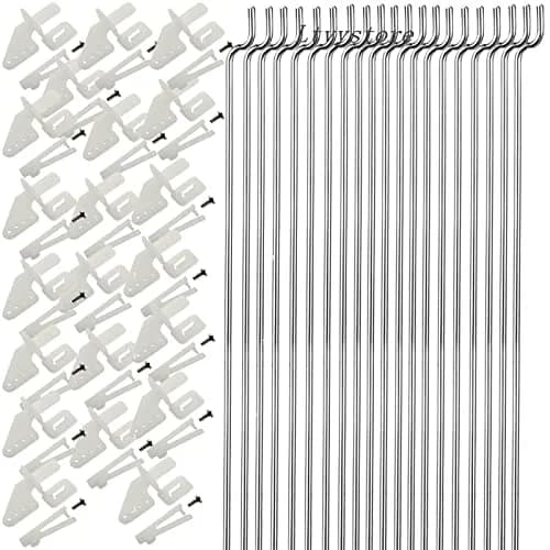 Ltvystore RC Servo Horns & Push Rods 17.7 inch | Stainless Steel & Nylon Compatible for Airplanes & Boats thumbnail 1