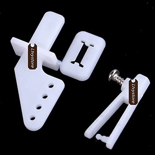 Ltvystore RC Servo Horns & Push Rods 17.7 inch | Stainless Steel & Nylon Compatible for Airplanes & Boats thumbnail 5