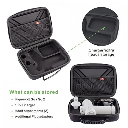 POKOTO Case Compatible with Hypervolt GO 2/Hypervolt GO | Shock-Absorbent EVA Carrying Case for Massage Gun thumbnail 4