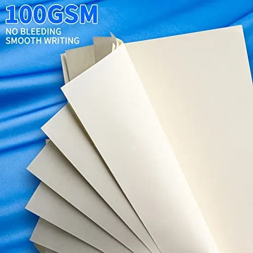 Tofun A6 Refillable Blank Paper for 6-Ring Binders 10.5 x 17cm | 80 Sheets, 160 Pages, Heavy 100GSM thumbnail 4