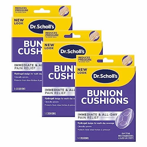 Dr. Scholl's Duragel Bunion Cushion 15 Count (Pack of 3) | Immediate Pain Relief & Friction Reduction thumbnail 1