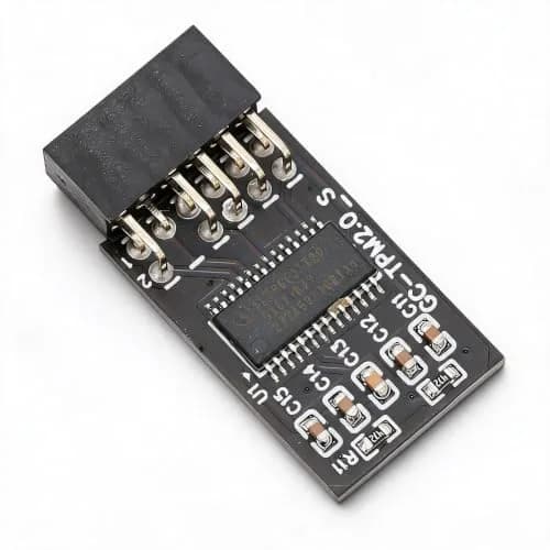 Yoidesu TPM 2.0 Encryption Security Module 12-Pin LPC Interface | Secure Data Encryption for Motherboards thumbnail 1