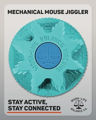 Work-Life Balance Corporation Mechanical Mouse Jiggler | Keeps PC Awake thumbnail 2
