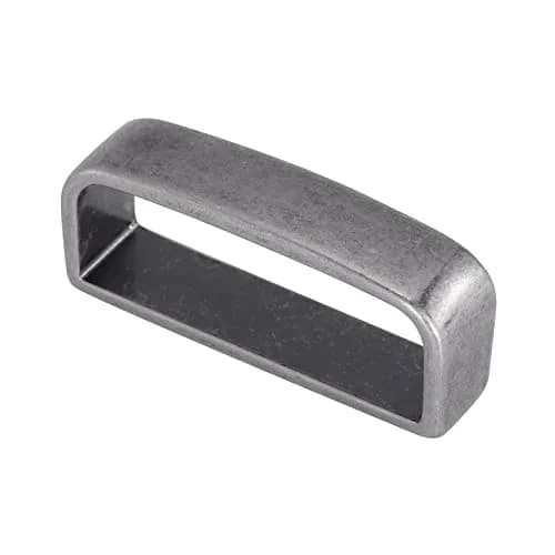 DJCAIZYY Belt Loop Keeper 1.5 inch (38mm) Alloy Steel Vintage Silver | Secures Belt End thumbnail 1