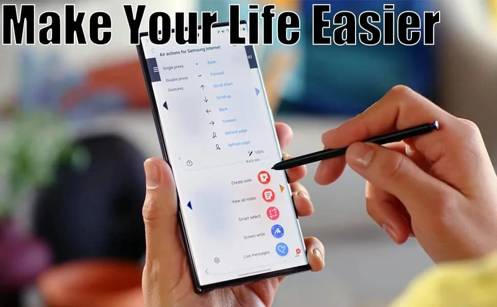 Dogxiong Black Stylus Pen for Samsung Galaxy S22 Ultra 5G | 4096 Levels Pressure Sensitivity thumbnail 8