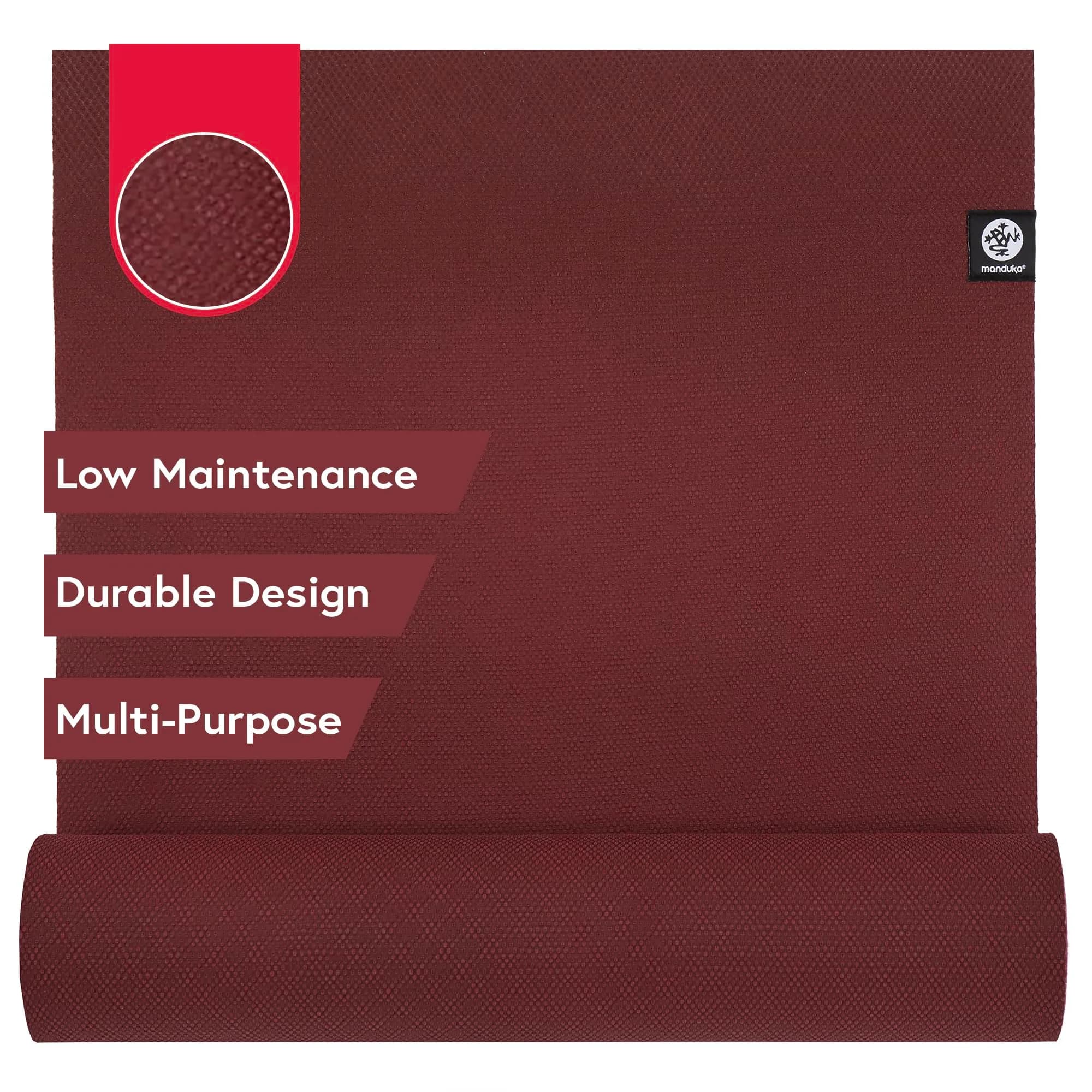 Manduka X Yoga Mat 71 x 24 inches (180 cm x 61 cm) | High Performance Fitness Mat | Durable Design | Midnight Blue — Verve