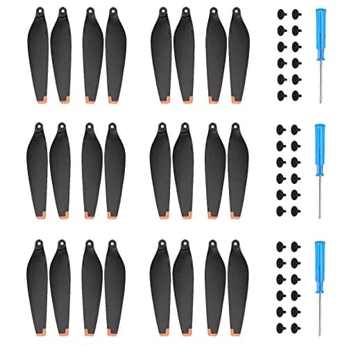 YETEETH 24Pcs Propeller for DJI Mini 4 Pro & Mini 3 Pro | Low Noise, Durable, Easy Install thumbnail 1
