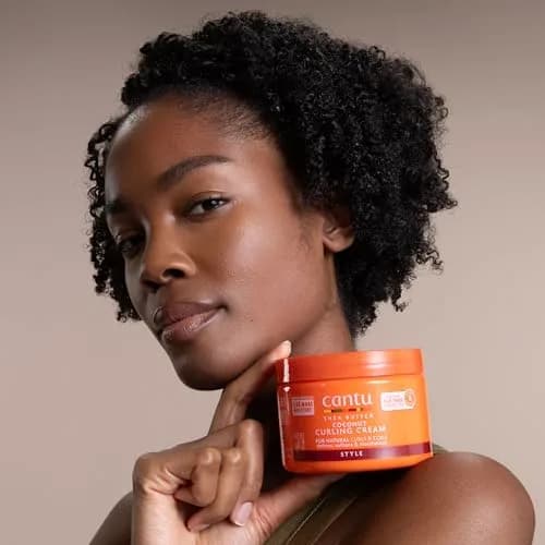Cantu Coconut Curling Cream for Natural Hair with Pure Shea Butter 355ml (12 fl oz) (Pack of 2) | Defines & Strengthens Curls thumbnail 4