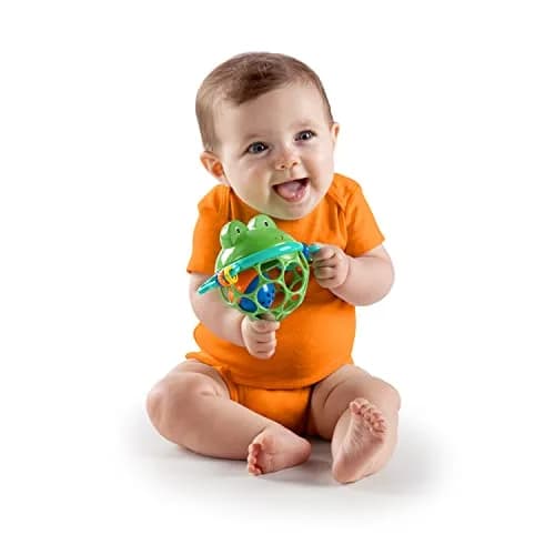 Bright Starts Little Shakers 6pc Gift Set with Oball Technology | Baby Rattles, Balls and Teethers for Newborns+ thumbnail 7