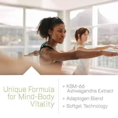 Irwin Naturals Extra Strength Ashwagandha Mind & Body Support (2 Pack) | Adaptogenic Stress & Wellness Formula thumbnail 4