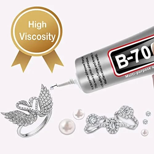 FITTDYHE B7000 Clear Glue 110ml (3.7oz) | Professional Adhesive for Jewelry, Crafts, and Electronics thumbnail 8