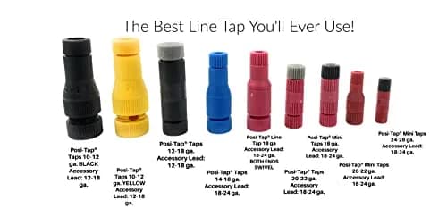 Posi-Products Posi-Tap Wire Connectors 12-18 AWG (6-Pack) | Secure Electrical Connections Without Tools thumbnail 3
