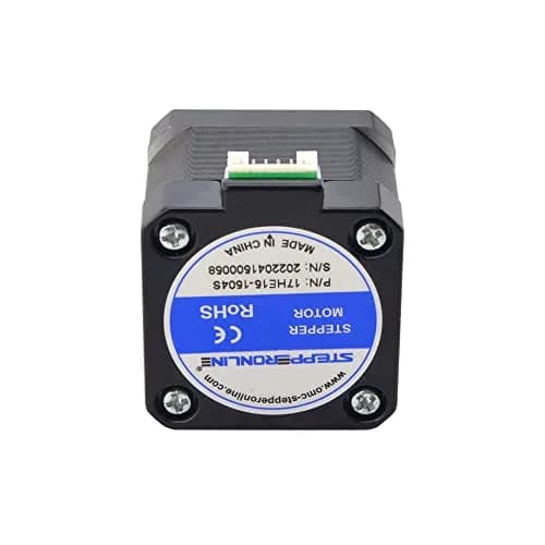 STEPPERONLINE Nema 17 Stepper Motor 1.5A 42Ncm 38mm 1.8deg 4-Wire (3-Pack) | 3D Printer Motor Upgrade thumbnail 4
