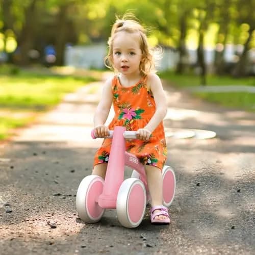 SEREED Baby Balance Bike for 1 Year Old Boy Girl, First Birthday Gift Toy | Aluminum Alloy Frame, 10-inch EVA Wheels thumbnail 8