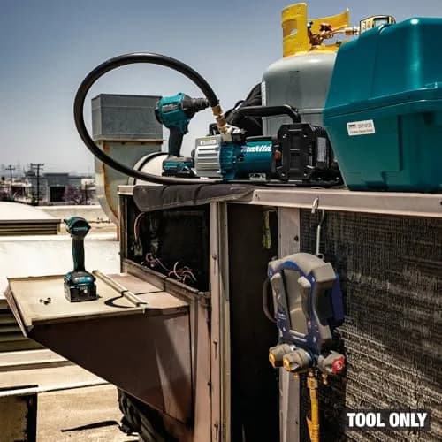 Makita DVP181ZK 18V LXT® Cordless 4 CFM Dual-Stage Vacuum Pump, Tool Only | High Power HVAC Solution thumbnail 7