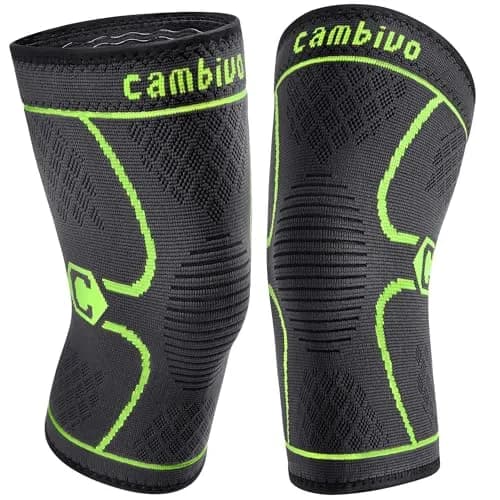 CAMBIVO Knee Brace Compression Sleeve Medium | Orthopedic Brace for Pain Relief & Sports thumbnail 1
