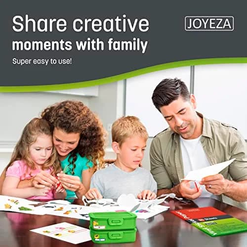 JOYEZA Printable Vinyl Sticker Paper for Inkjet Printer 80 Sheets Matte White Waterproof | Waterproof, Quick-Dry, Vivid Colors thumbnail 7