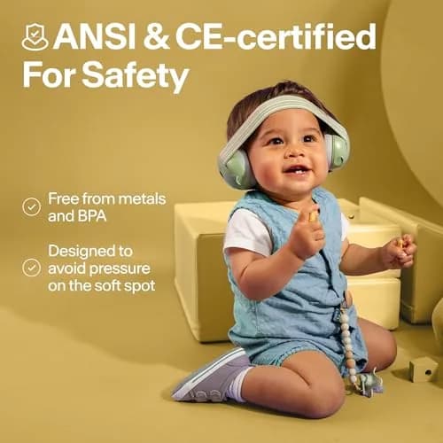 Alpine Muffy Baby Ear Muffs Noise Protection | Toddler Ear Protection 23 dB SNR (0.114 kg) thumbnail 5