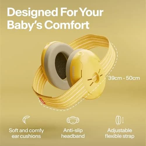 Alpine Muffy Baby Ear Muffs Noise Protection | Toddler Ear Protection 23 dB SNR (0.114 kg) thumbnail 3