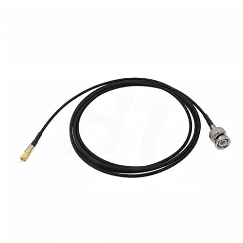 HangTon BNC to Microdot UNF 10-32 RF Coax Cable 1m | RG174 50 Ohm for Vibration Test Sensors thumbnail 2
