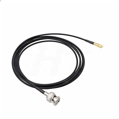 HangTon BNC to Microdot UNF 10-32 RF Coax Cable 1m | RG174 50 Ohm for Vibration Test Sensors thumbnail 3