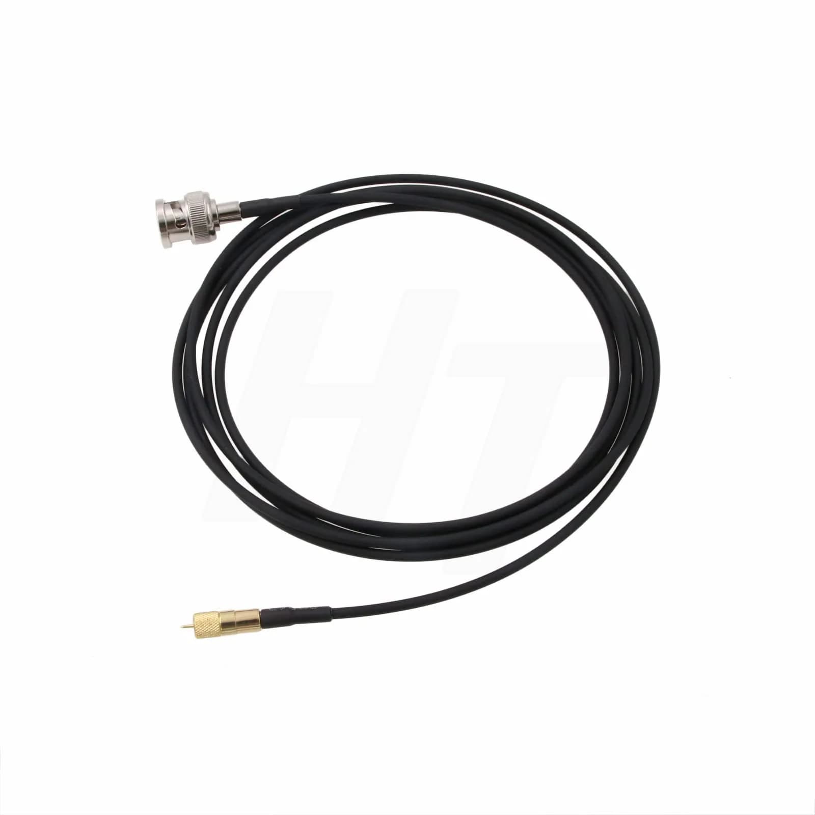 HangTon BNC to Microdot UNF 10-32 RF Coax Cable 1m | RG174 50 Ohm for Vibration Test Sensors — 12 Feet