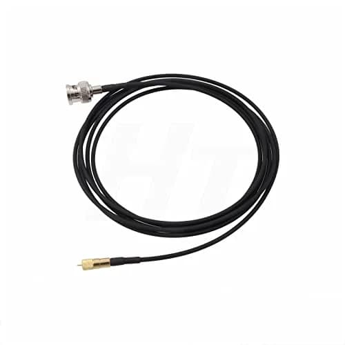 HangTon BNC to Microdot UNF 10-32 RF Coax Cable for GRAS Mic Vibration Test Sensor 12" | 50 Ohm RF Cable thumbnail 1