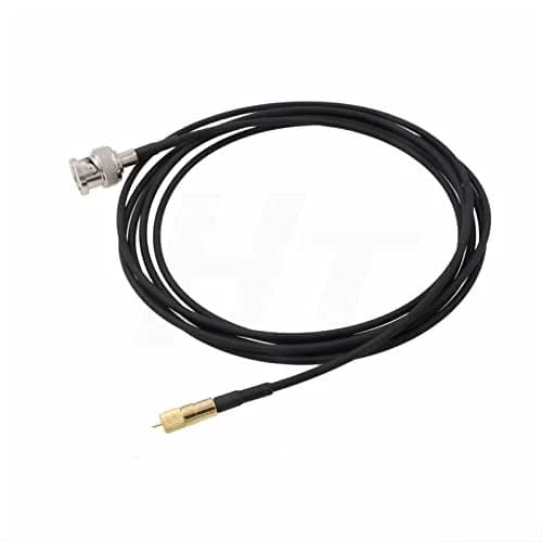 HangTon BNC to Microdot UNF 10-32 RF Coax Cable for GRAS Mic Vibration Test Sensor 12" | 50 Ohm RF Cable thumbnail 4