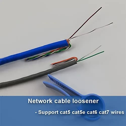 SIKSIN Network Cable Untwist Tool Set of 3 | Wire Straightener for CAT5/CAT5e/CAT6/CAT7 Pairs thumbnail 5
