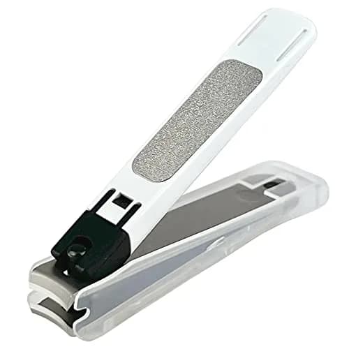 Generic Nail Clipper Type 001S White Stainless Steel | Compact, Durable & Made in Japan thumbnail 1