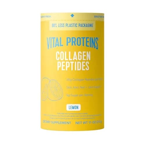 Vital Proteins Lemon protein powder tub Collagen 14 servings