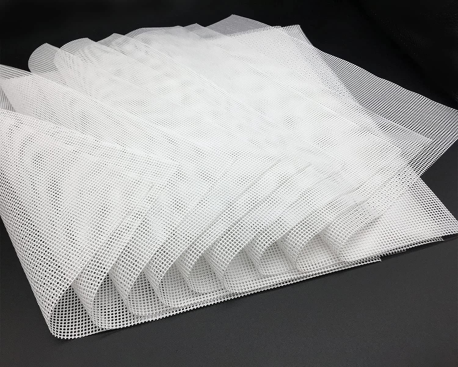 DOSTK Silicone Dehydrator Sheets 12 PCS 35.6cm x 35.6cm (14" x 14") | Premium Non-Stick Reusable Tray Liners — 9-Pack