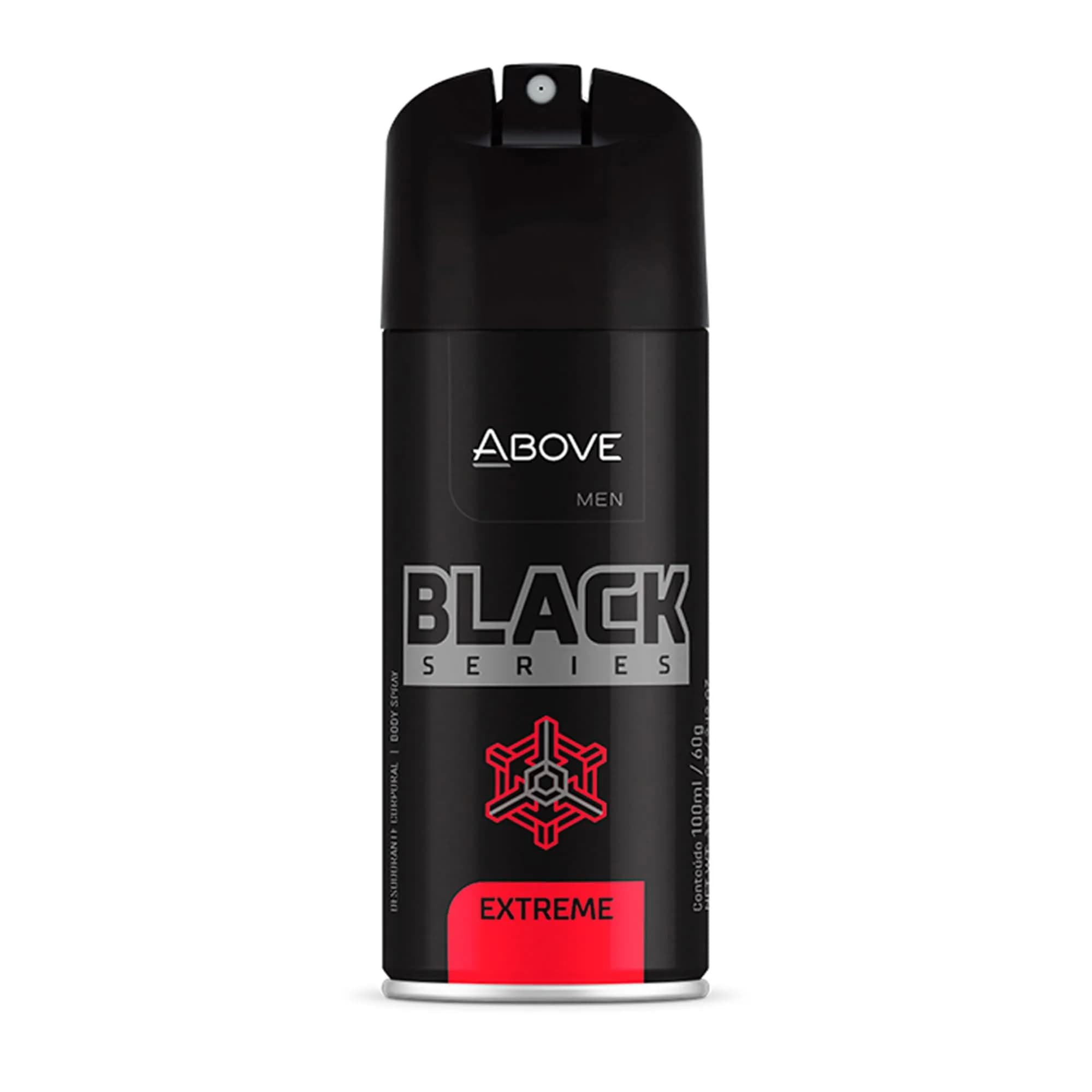 ABOVE Black Series Body Spray, Extreme 62ml | Woody Fragrance Masks Odors - main product image
