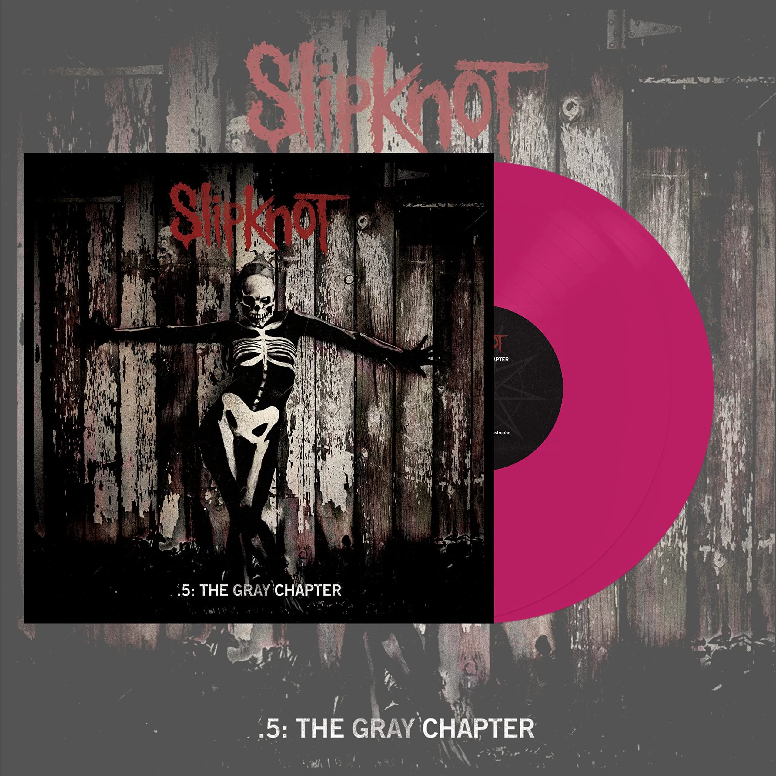 .5: The Gray Chapter | Pink Colored Vinyl LP Album by Slipknot (70-120 chars)