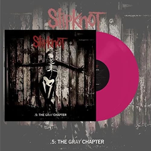 .5: The Gray Chapter | Pink Colored Vinyl LP Album by Slipknot (70-120 chars) thumbnail 1