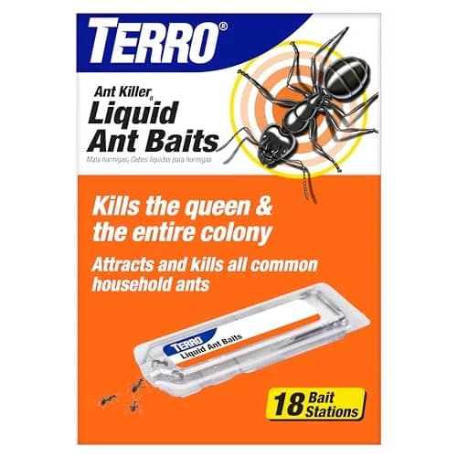 TERRO Liquid Ant Killer Bait Stations 18-Count | Kills Ants & Queen, 0.5 fl oz (15 ml) Each thumbnail 1