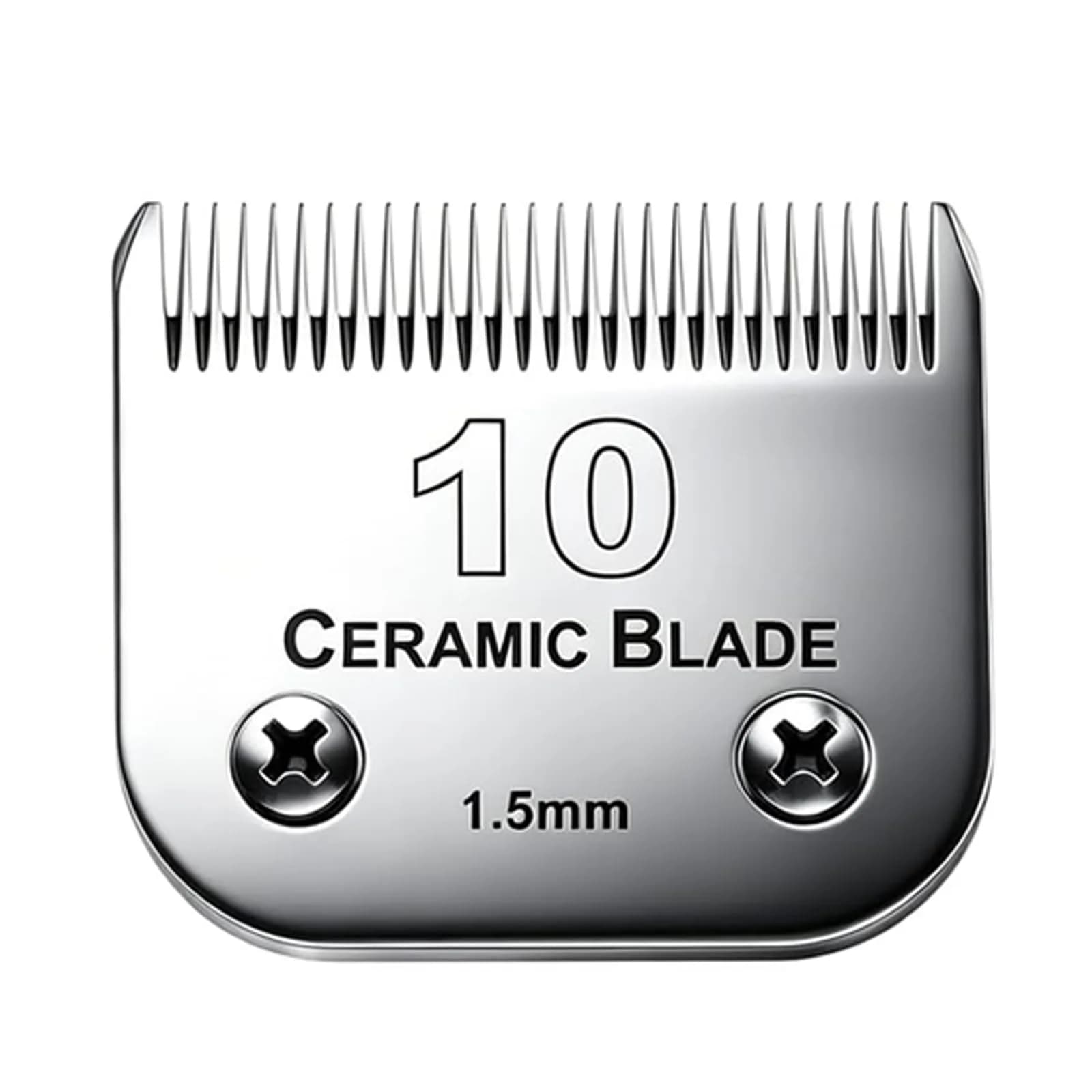 Audoc #10 Detachable Pet Clipper Blade 1.5mm (1/16") | Compatible with Andis, Oster A5, Wahl KM Series